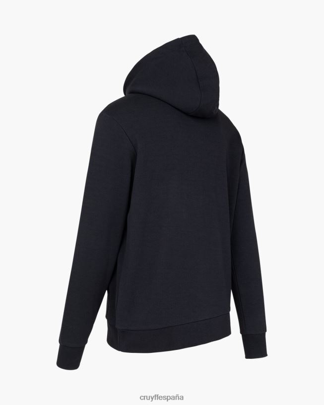 sudadera con capucha Cruyff hombres oro D6DNB393 sudadera