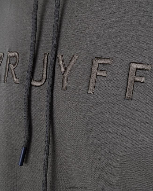 sudadera con capucha Cruyff hombres verde D6DNB492 sudadera