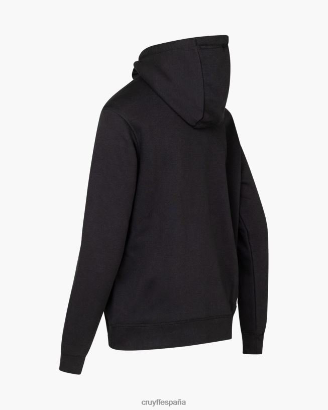 sudadera con capucha core Cruyff mujer negro D6DNB1063 sudadera