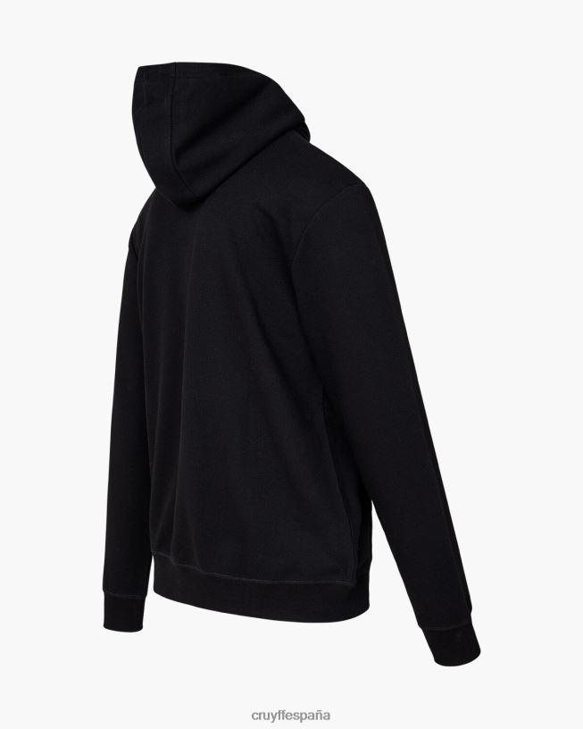 sudadera con capucha de grafiti Cruyff hombres negro D6DNB465 sudadera