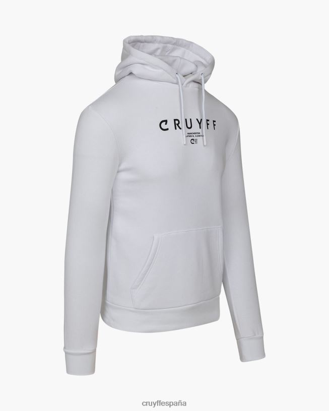 sudadera con capucha del paquete de la ciudad Cruyff hombres blanco D6DNB463 sudadera