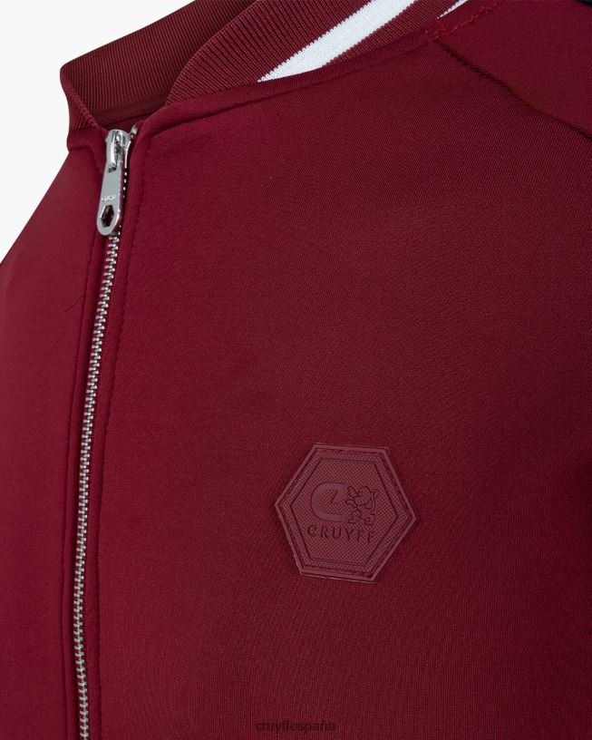 sudadera de buceo santino Cruyff hombres Burdeos D6DNB482 chaqueta