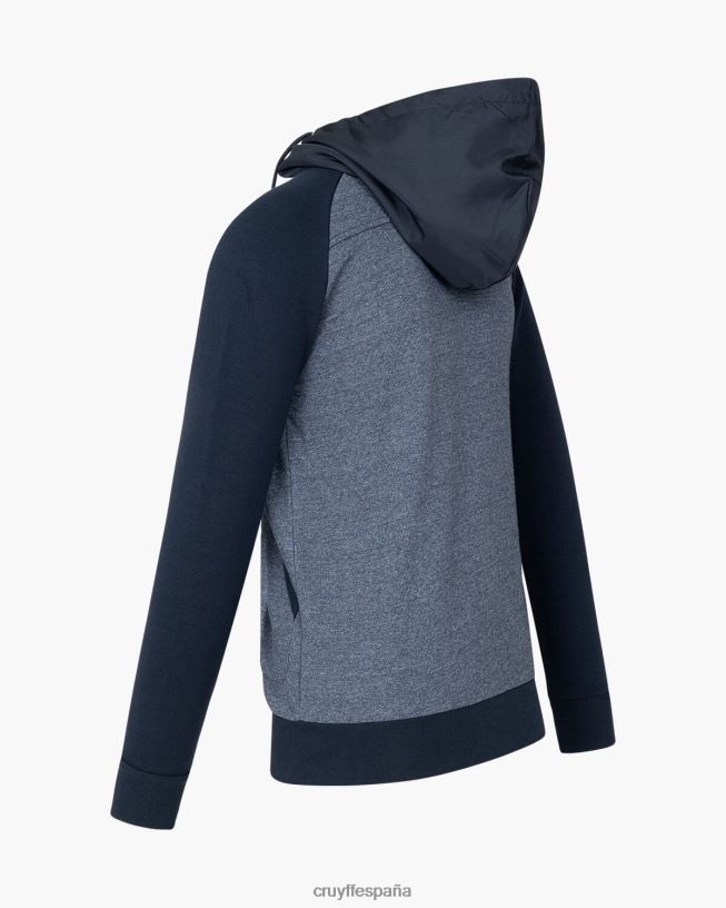 sudadera galanzo fz Cruyff hombres Armada D6DNB401 sudadera