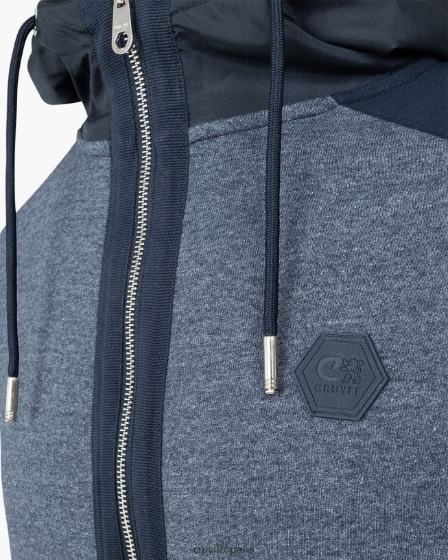 sudadera galanzo fz Cruyff hombres Armada D6DNB401 sudadera