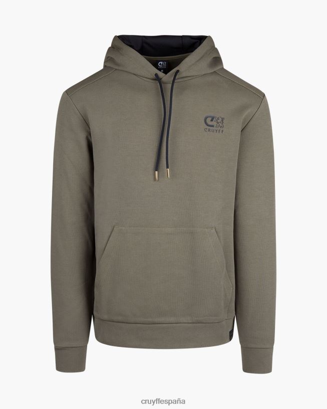 sudadera joaquim-70 algodón/30 poliéster Cruyff hombres ejercito verde D6DNB916 sudadera