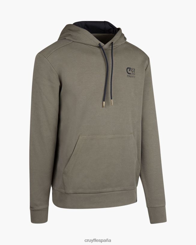sudadera joaquim-70 algodón/30 poliéster Cruyff hombres ejercito verde D6DNB916 sudadera