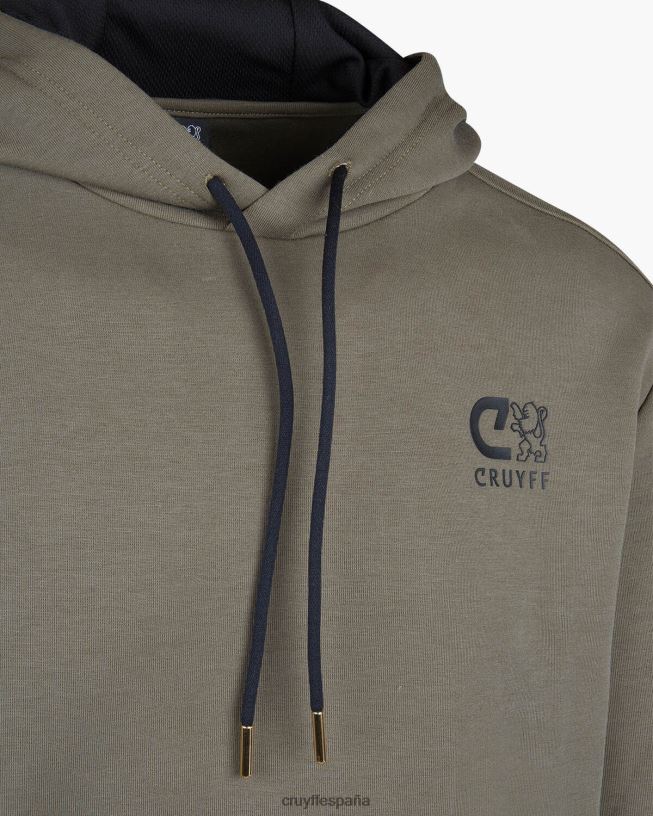 sudadera joaquim-70 algodón/30 poliéster Cruyff hombres ejercito verde D6DNB916 sudadera