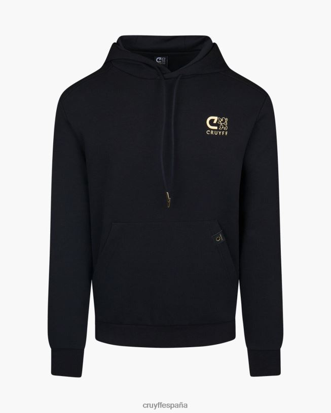 sudadera joaquim-70 algodón/30 poliéster Cruyff hombres negro D6DNB914 sudadera