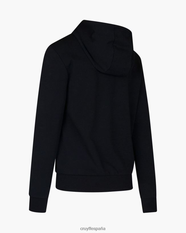 sudadera joaquim-70 algodón/30 poliéster Cruyff hombres negro D6DNB914 sudadera