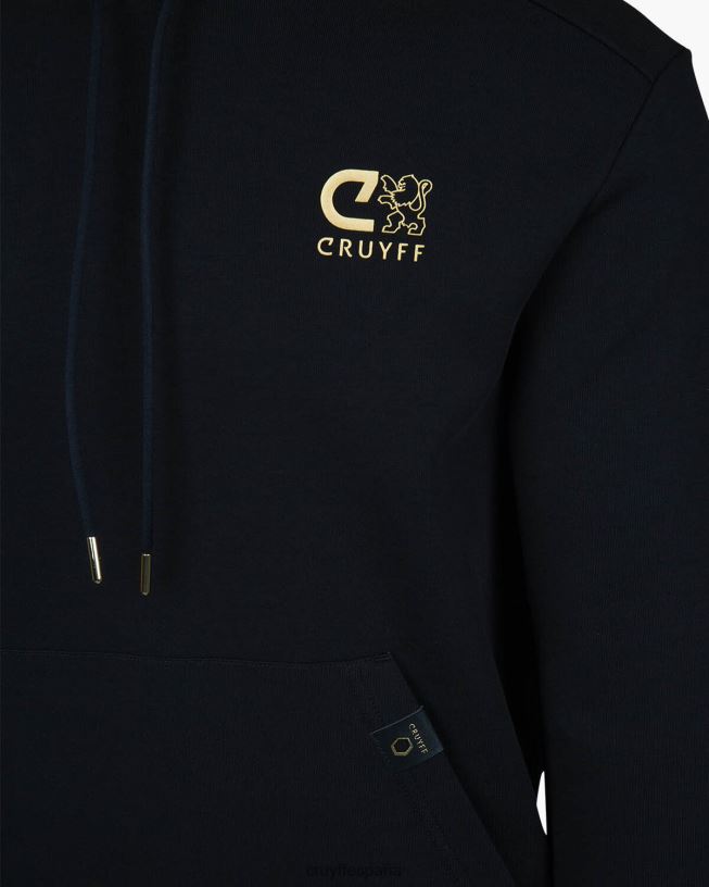 sudadera joaquim-70 algodón/30 poliéster Cruyff hombres negro D6DNB914 sudadera