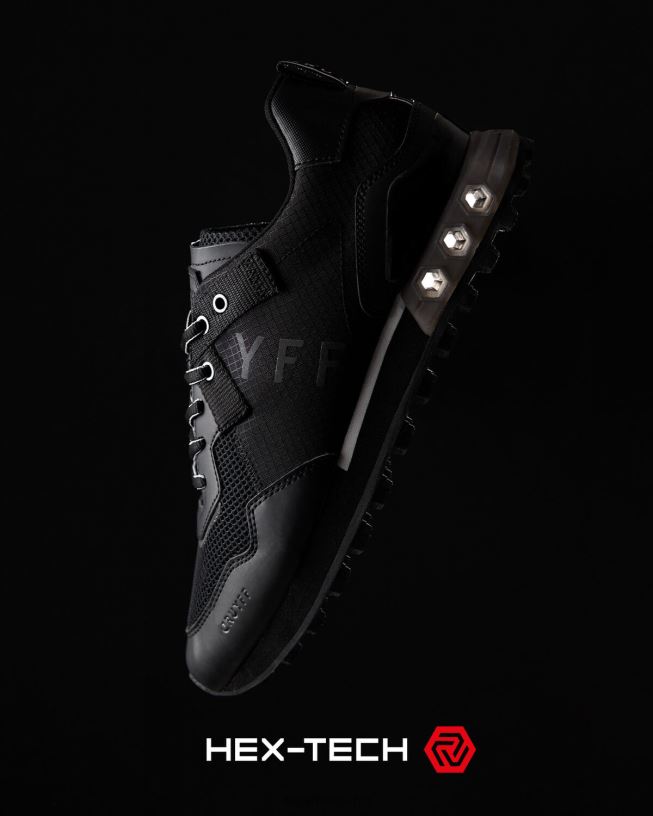 superbia tecnología hexagonal Cruyff hombres Gris oscuro D6DNB5 zapatillas