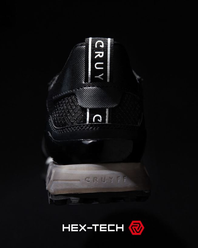 superbia tecnología hexagonal Cruyff hombres Gris oscuro D6DNB5 zapatillas