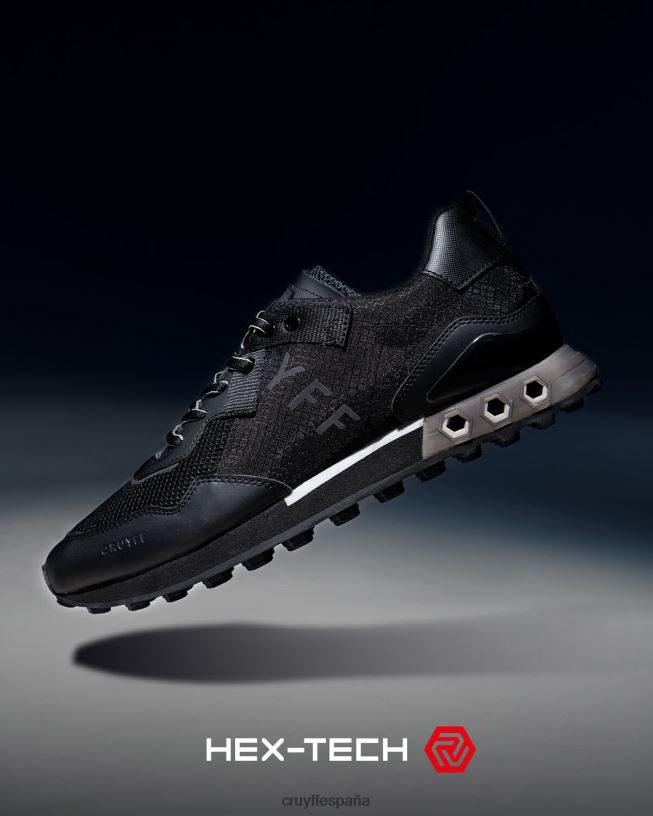 superbia tecnología hexagonal Cruyff hombres Gris oscuro D6DNB5 zapatillas