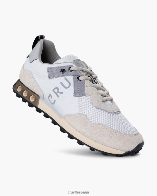 superbia tecnología hexagonal Cruyff hombres blanco D6DNB180 zapatillas