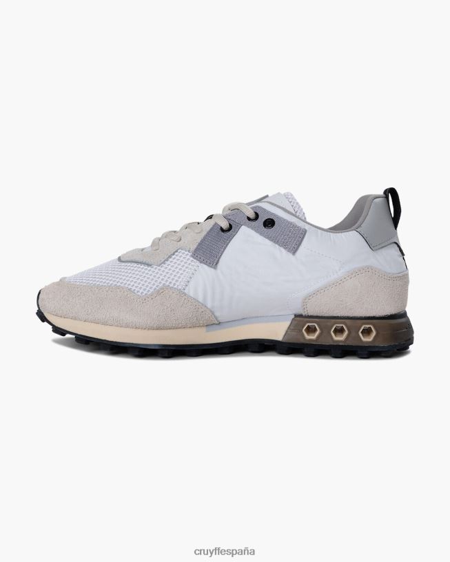 superbia tecnología hexagonal Cruyff hombres blanco D6DNB180 zapatillas