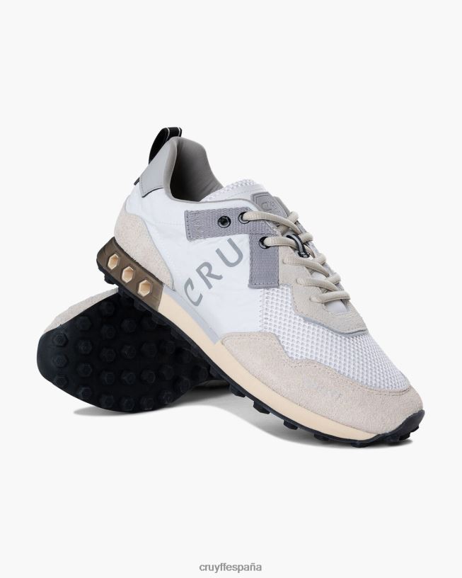 superbia tecnología hexagonal Cruyff hombres blanco D6DNB180 zapatillas