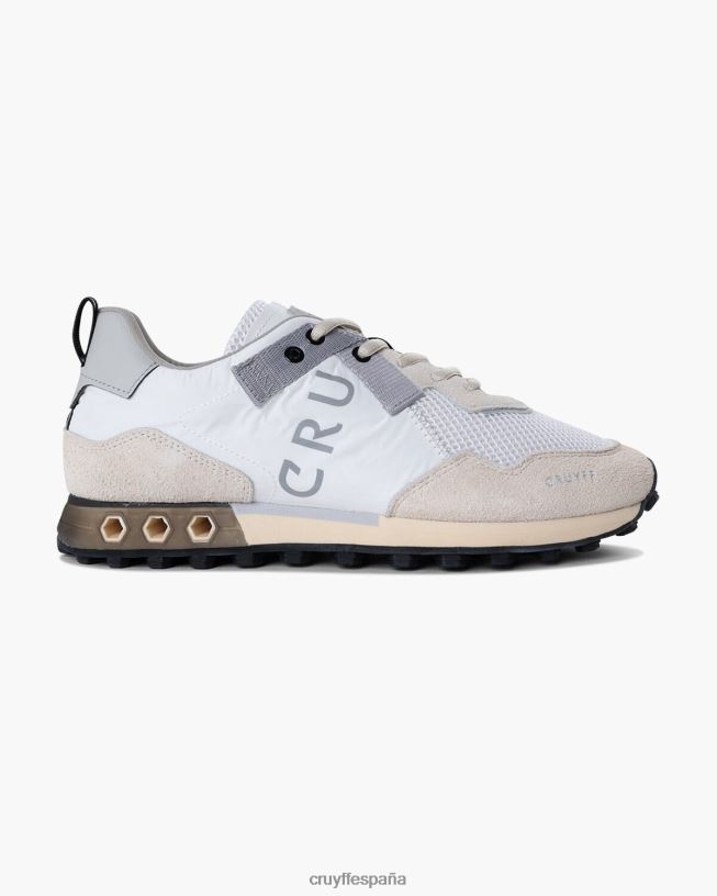 superbia tecnología hexagonal Cruyff hombres blanco D6DNB180 zapatillas