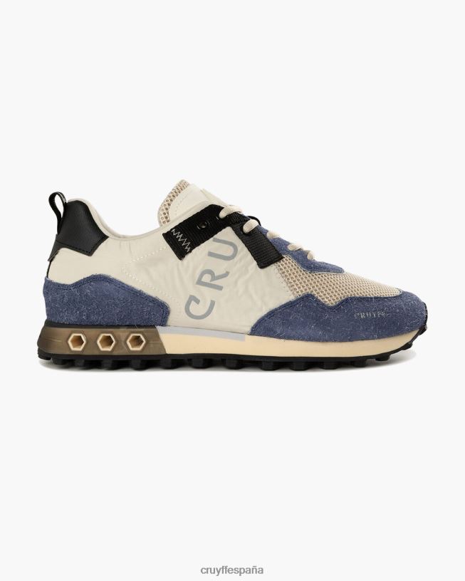 superbia tecnología hexagonal Cruyff hombres crema D6DNB179 zapatillas