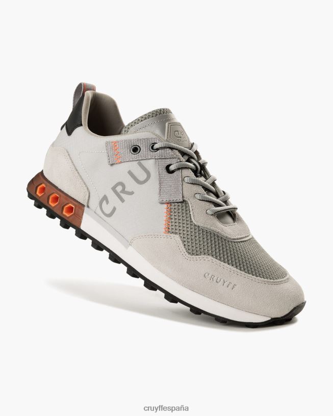 superbia tecnología hexagonal Cruyff hombres gris claro D6DNB232 zapatillas