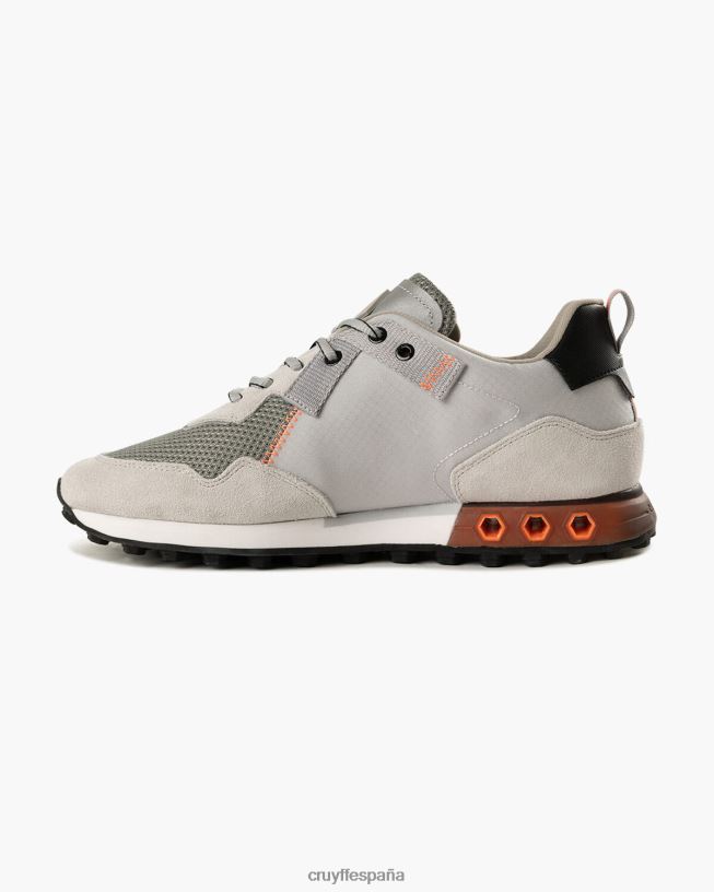 superbia tecnología hexagonal Cruyff hombres gris claro D6DNB232 zapatillas