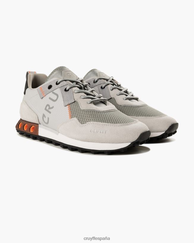 superbia tecnología hexagonal Cruyff hombres gris claro D6DNB232 zapatillas