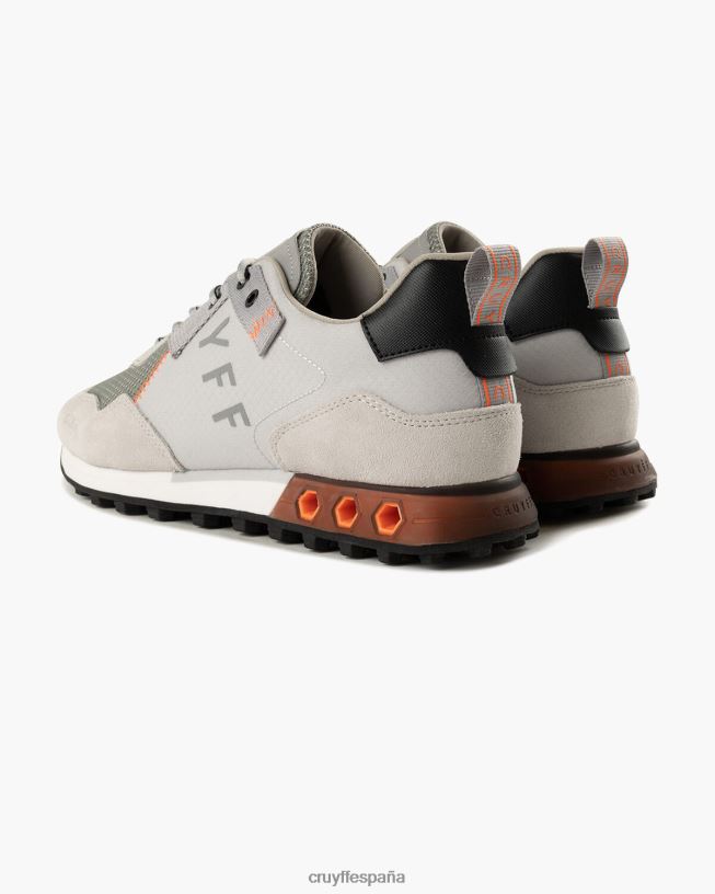 superbia tecnología hexagonal Cruyff hombres gris claro D6DNB232 zapatillas