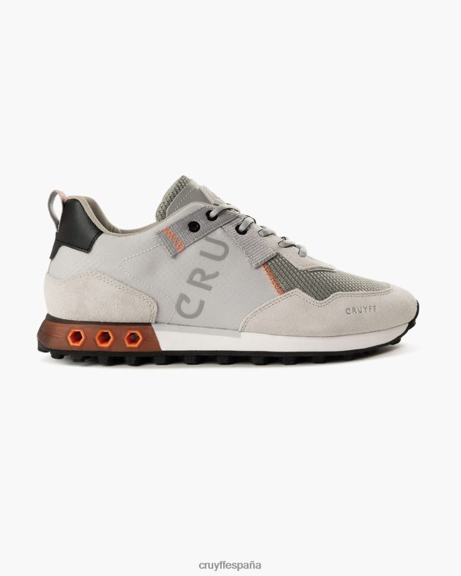 superbia tecnología hexagonal Cruyff hombres gris claro D6DNB232 zapatillas