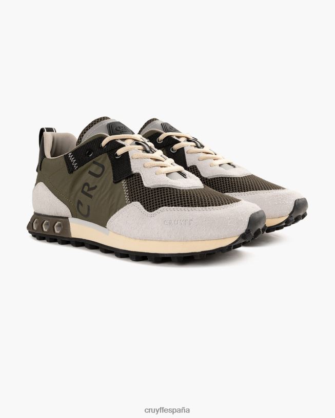 superbia tecnología hexagonal Cruyff hombres verde oscuro D6DNB181 zapatillas