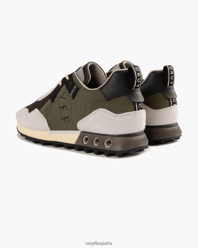 superbia tecnología hexagonal Cruyff hombres verde oscuro D6DNB181 zapatillas