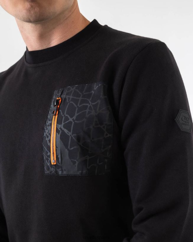 suéter rafael Cruyff hombres negro D6DNB561 suéter