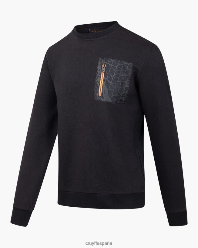 suéter rafael Cruyff hombres negro D6DNB561 suéter