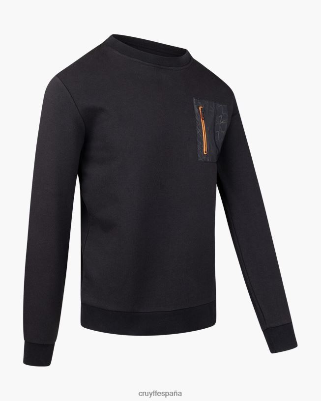 suéter rafael Cruyff hombres negro D6DNB561 suéter