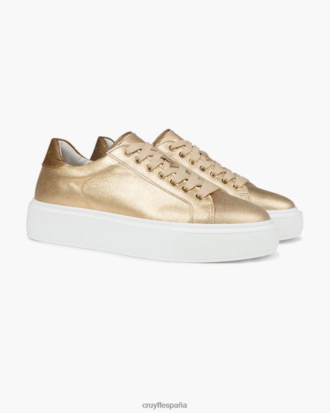 taza de lujo Cruyff mujer oro D6DNB1067 zapatillas
