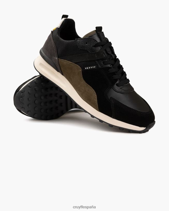 tecnica Cruyff hombres negro D6DNB508 zapatillas