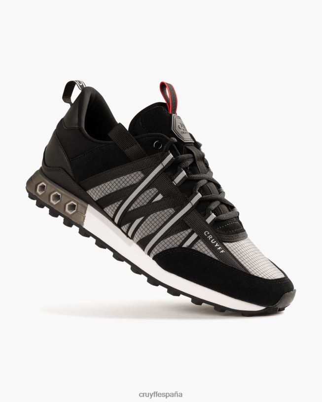 tecnología hexadecimal de miedo Cruyff hombres Gris oscuro D6DNB211 zapatillas