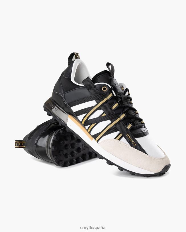 tecnología hexadecimal de miedo Cruyff hombres Oro blanco D6DNB215 zapatillas