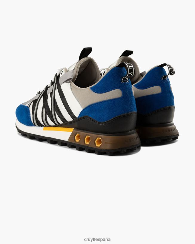 tecnología hexadecimal de miedo Cruyff hombres blanco azul D6DNB217 zapatillas