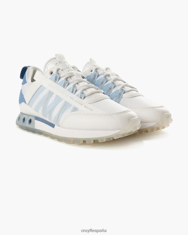tecnología hexadecimal de miedo Cruyff mujer blanco azul D6DNB957 zapatillas
