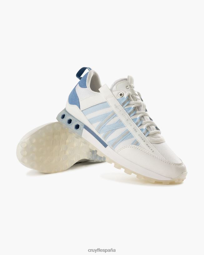 tecnología hexadecimal de miedo Cruyff mujer blanco azul D6DNB957 zapatillas