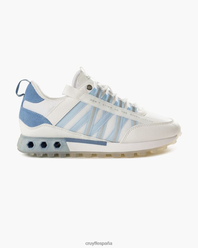 tecnología hexadecimal de miedo Cruyff mujer blanco azul D6DNB957 zapatillas