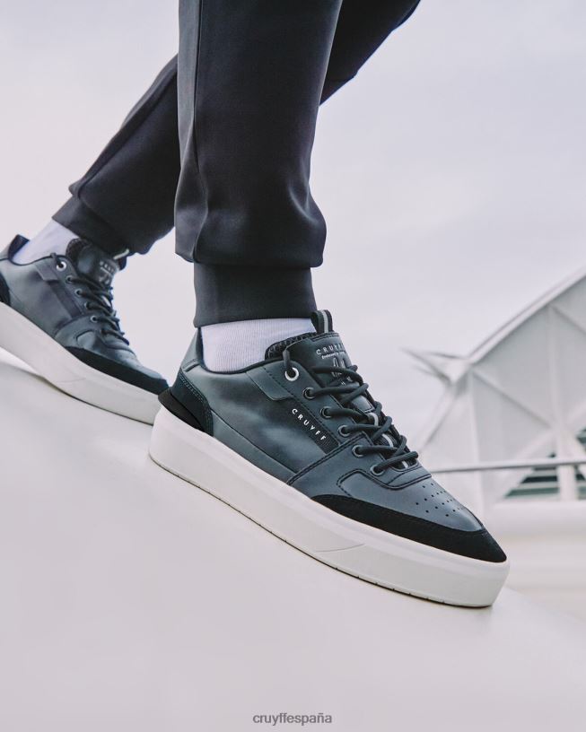 tenis avalado Cruyff hombres negro D6DNB1 zapatillas