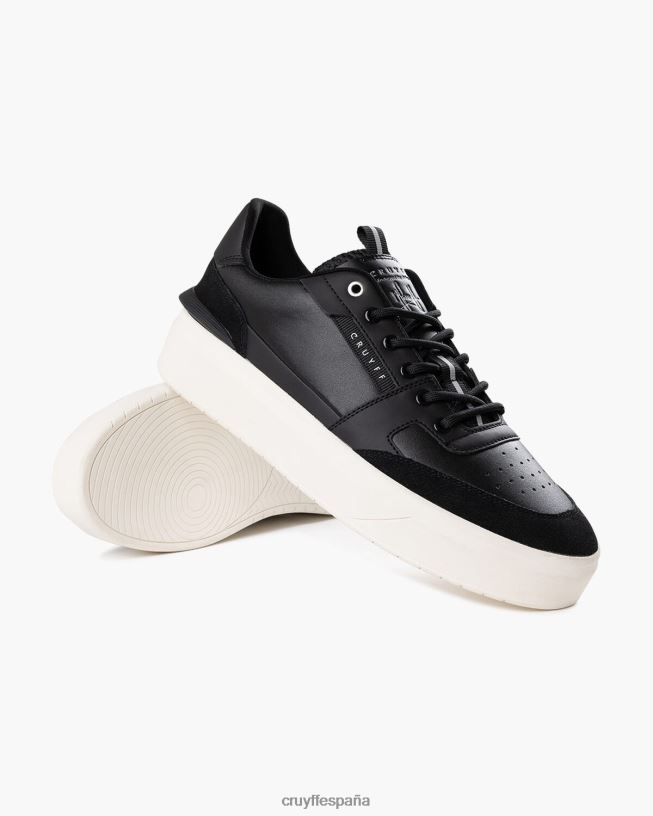 tenis avalado Cruyff hombres negro D6DNB1 zapatillas