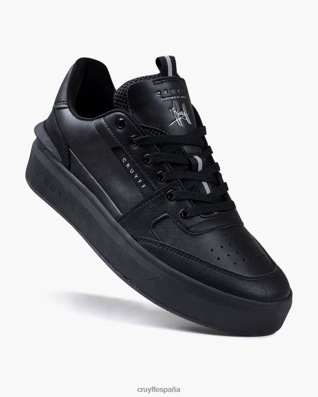 tenis avalado Cruyff hombres negro D6DNB1319 zapatillas