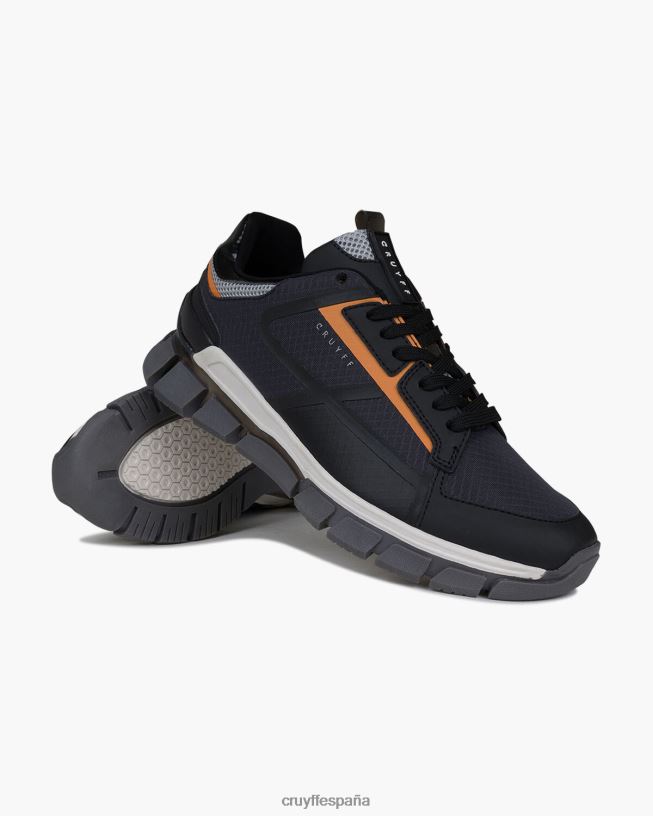 todo estrato Cruyff hombres gris/naranja D6DNB921 zapatillas
