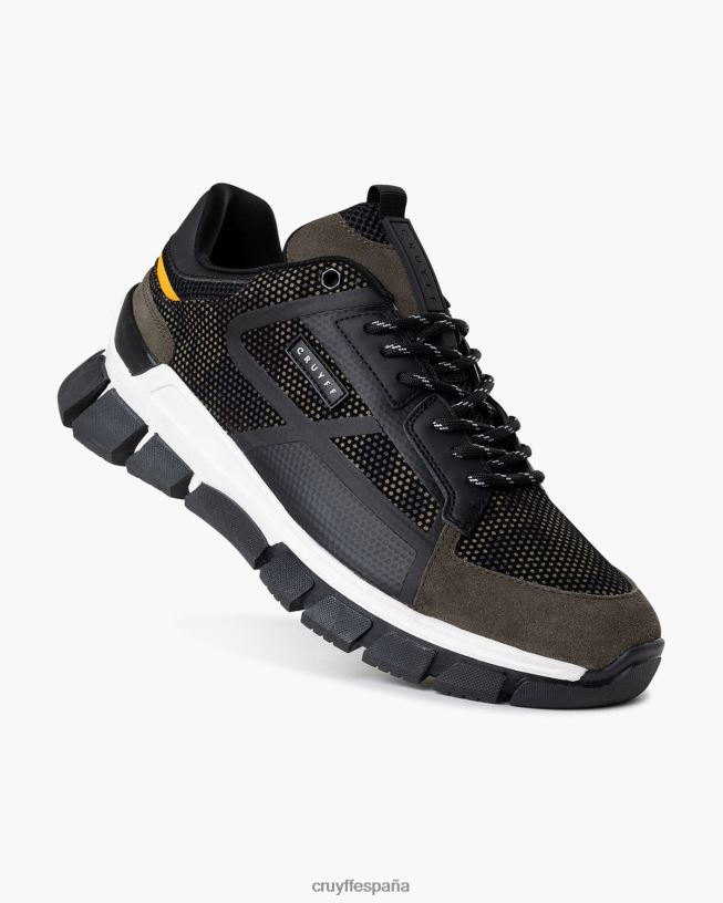 todo estrato Cruyff hombres verde/negro D6DNB474 zapatillas