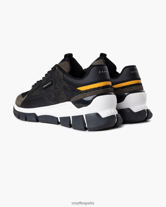 todo estrato Cruyff hombres verde/negro D6DNB474 zapatillas