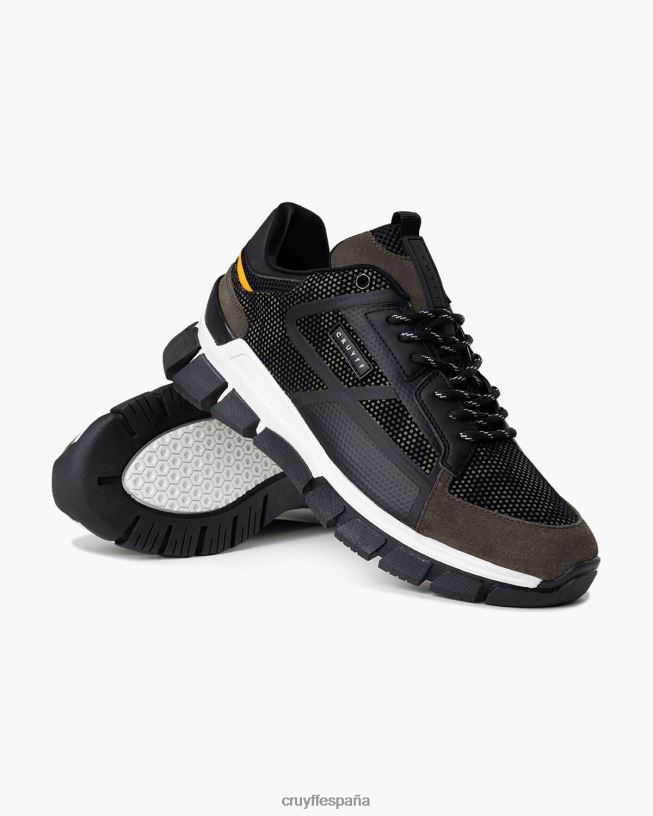 todo estrato Cruyff hombres verde/negro D6DNB474 zapatillas