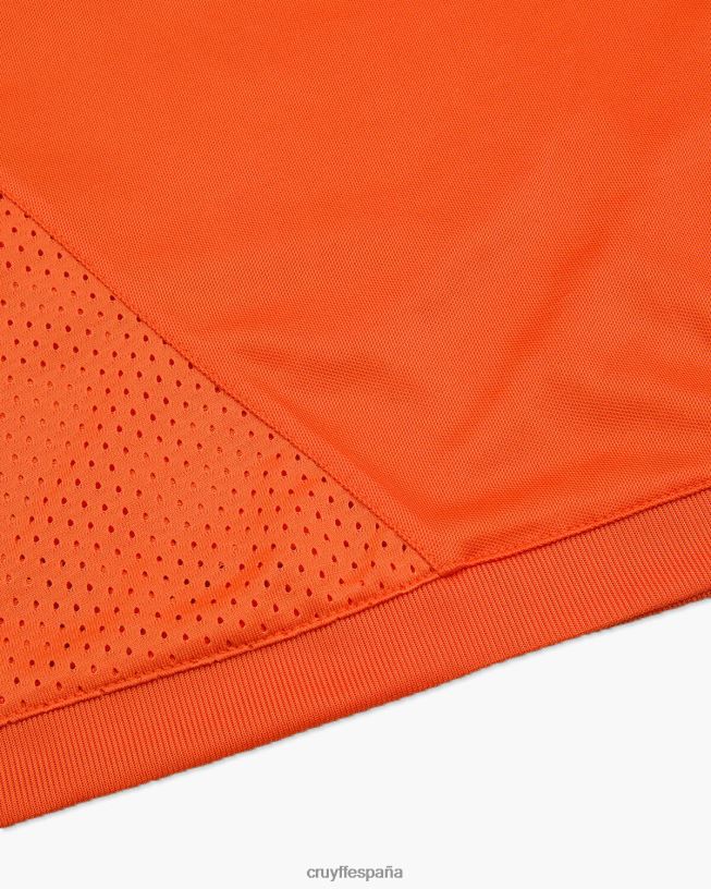 top corto euro Cruyff mujer naranja D6DNB845 camiseta