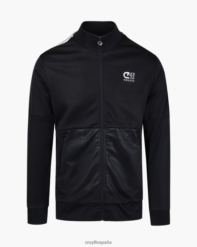 top de chándal alvaro Cruyff hombres blanco negro D6DNB933 chaqueta