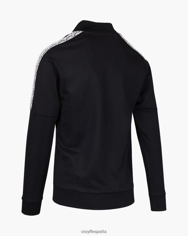 top de chándal alvaro Cruyff hombres blanco negro D6DNB933 chaqueta